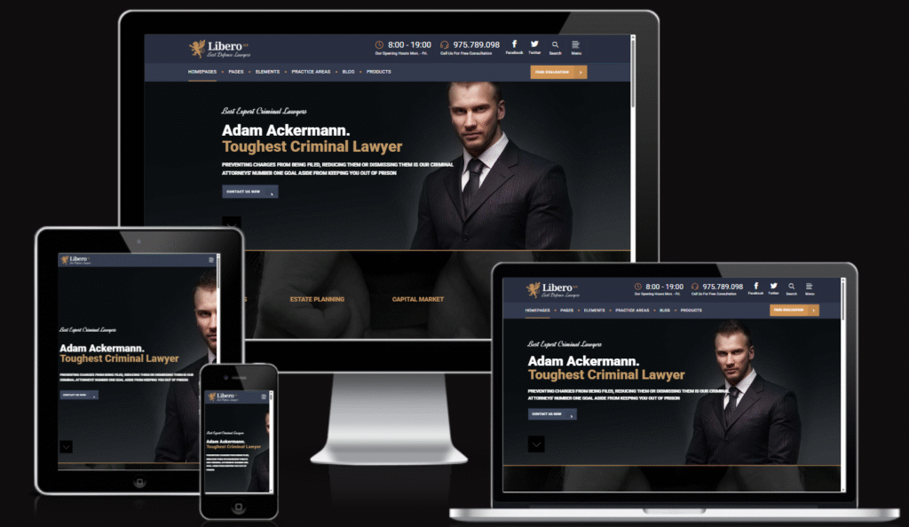 Website Design For Lawyer Houston