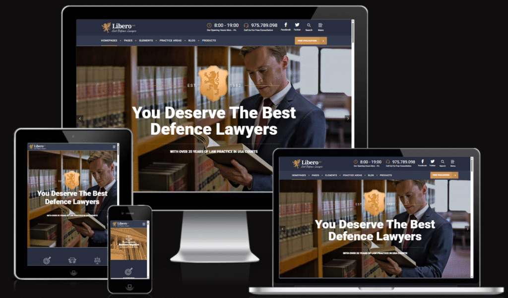 Website Design For Lawyer Houston