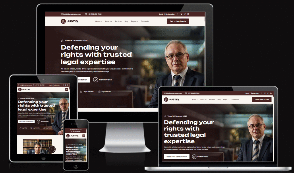 Website Design For Lawyer Houston