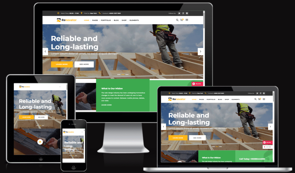 Website Design For Contractor Houston