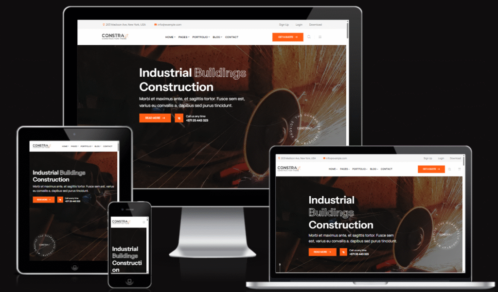 Website Design For Contractor Houston
