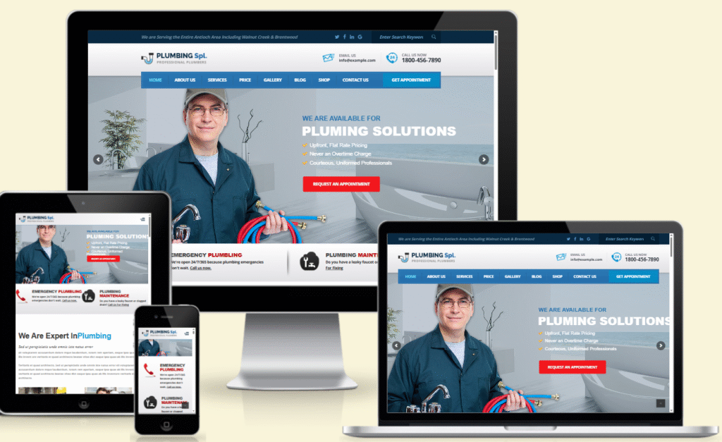 Website Design For Plumbers Houston