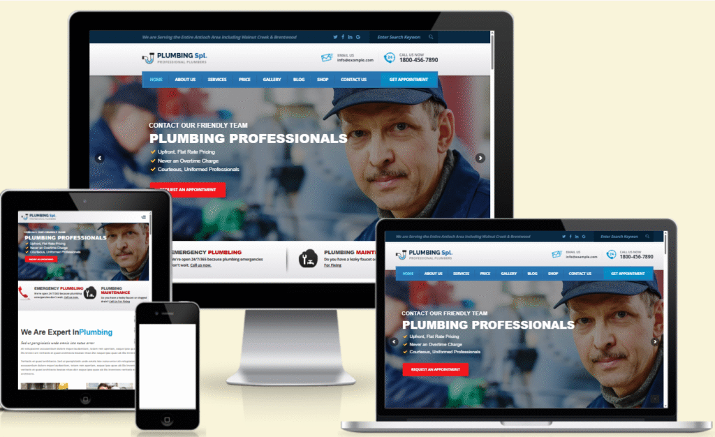 Website Design For Plumbers Houston